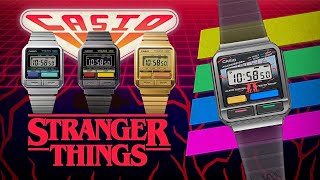 Casio Vintage Stranger Things A120WEST1ADR collaboration model