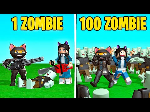 Video Zumbis Roblox - jogo de roblox invasão de zumbi