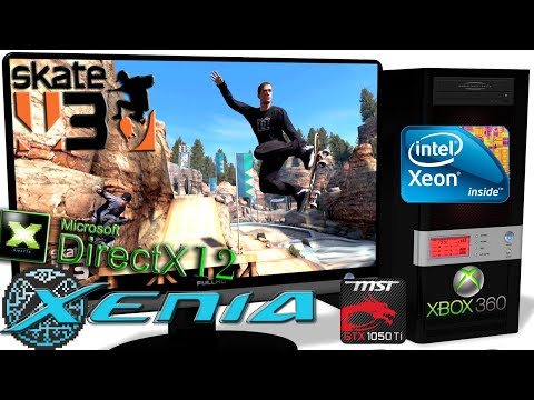 XENIA-DX12 [Xbox 360] - Skate 1, Skate 2, Skate 3 [Gameplay