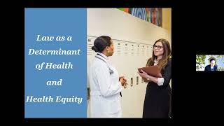 "Health Justice - The Role of Law in Advancing Health Equity" | Yael Cannon