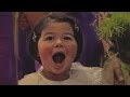 Adorable, Hilarious Flower Girl Won&#39;t Stop SMILING at the wedding