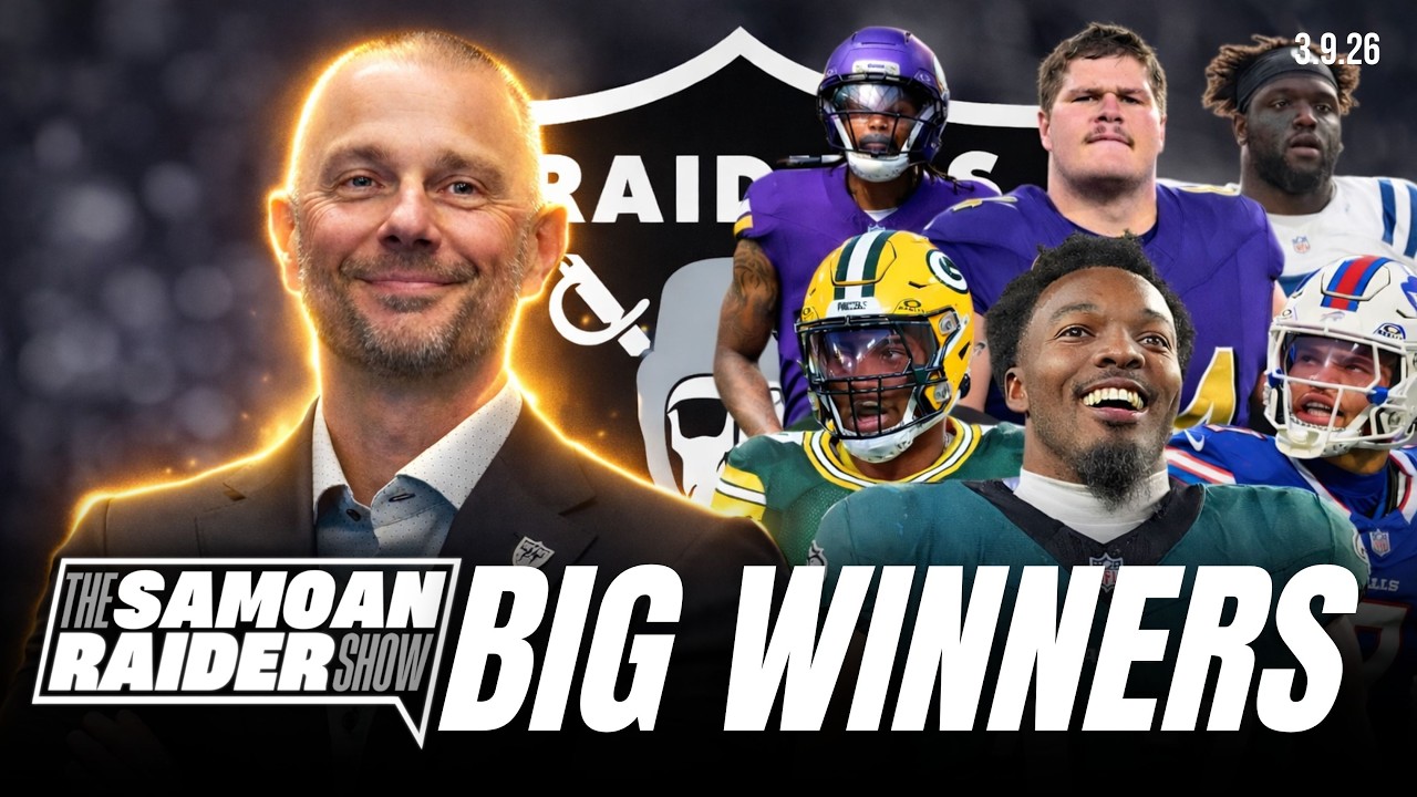 John Spytek & the Raiders WIN BIG on Day 1 of Free Agency  | The SR Show 3.10.26