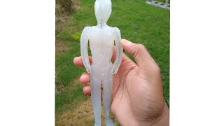 Diy Hot Glue Barbie Doll Sculpture #5