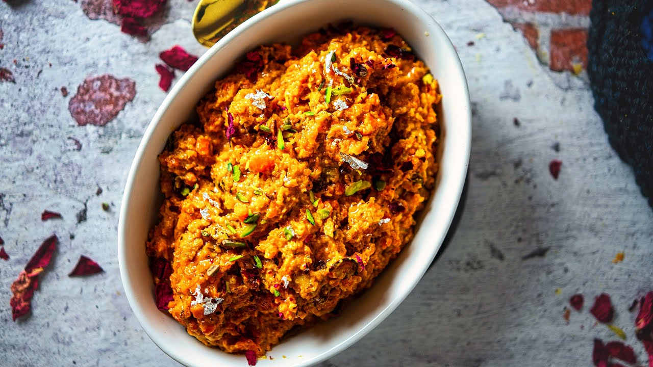 Gajar Halwa Recipe in 10 Minutes Carrot Halwa No Grating No