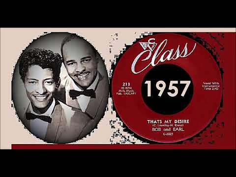 Bob & Earl — Bob & Earl - That's my desire 'Vinyl'