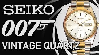 Vintage Seiko Quartz 007 Bond Watch 6923-8080 - YouTube