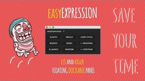 easy Expression - script for After Effects -