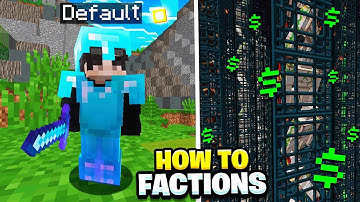 HOW TO PLAY FACTIONS *SOLO* WITH DEFAULT RANK! | Minecraft Factions | TheArchon Amber [1]