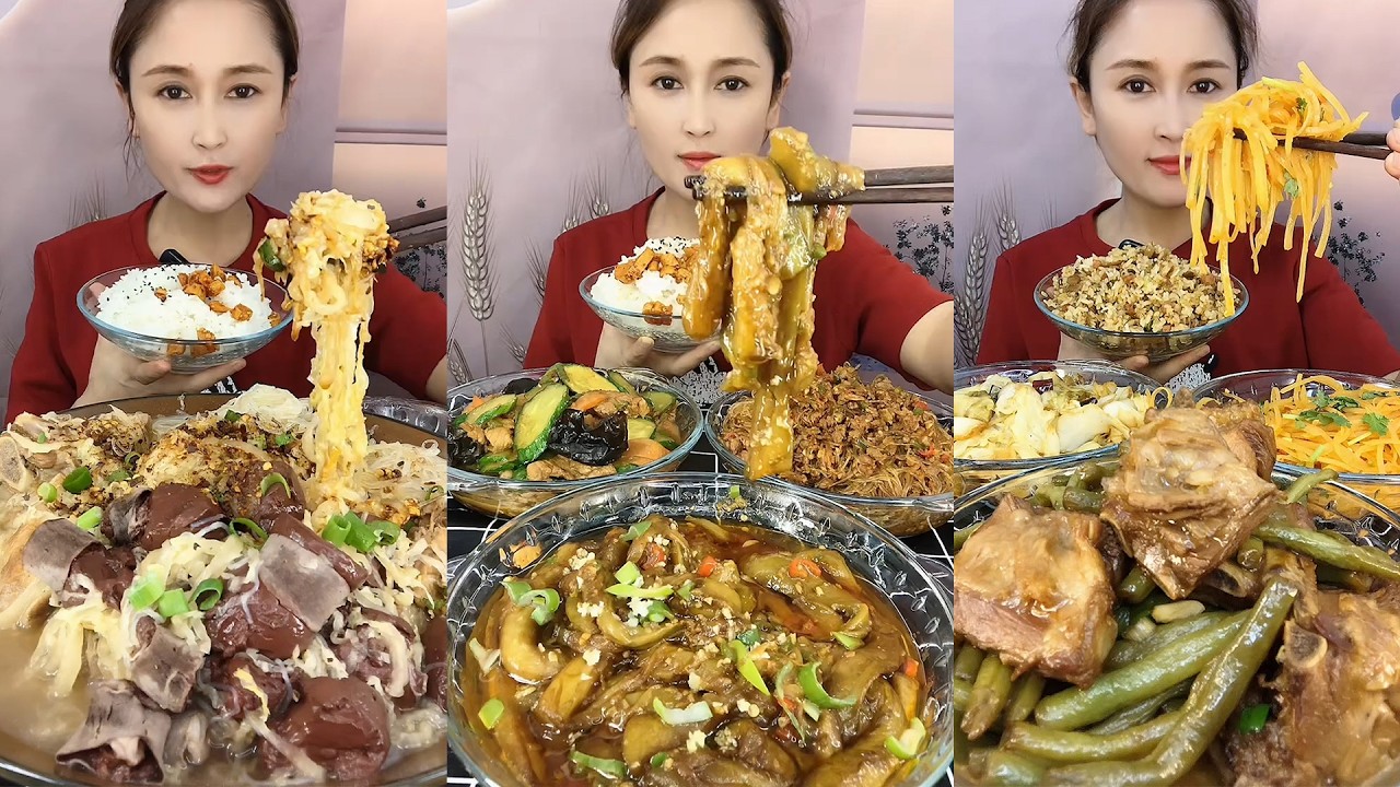 MUKBANG MIE LEBAR SAUS KENTAL Iga Buntut Berkuah Super Empuk + NASI PUTIH! Bikin Laper Parah