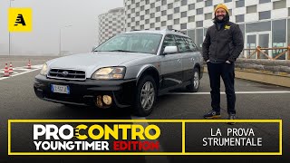 Subaru OUTBACK BH 2002 aka "SUBARONE" | PRO e CONTRO - PROVA STRUMENTALE