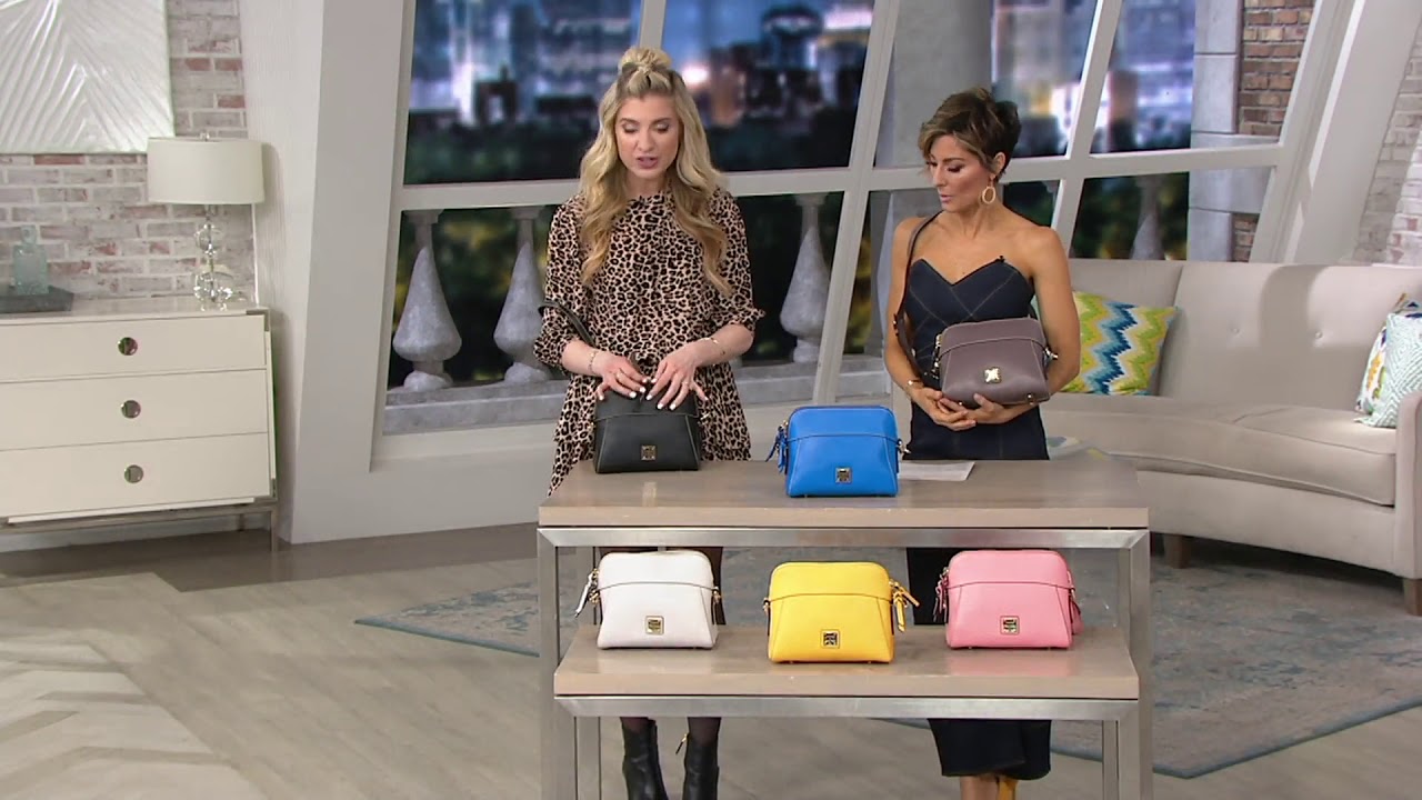 Dooney & Bourke Saffiano Leather Cameron on QVC 