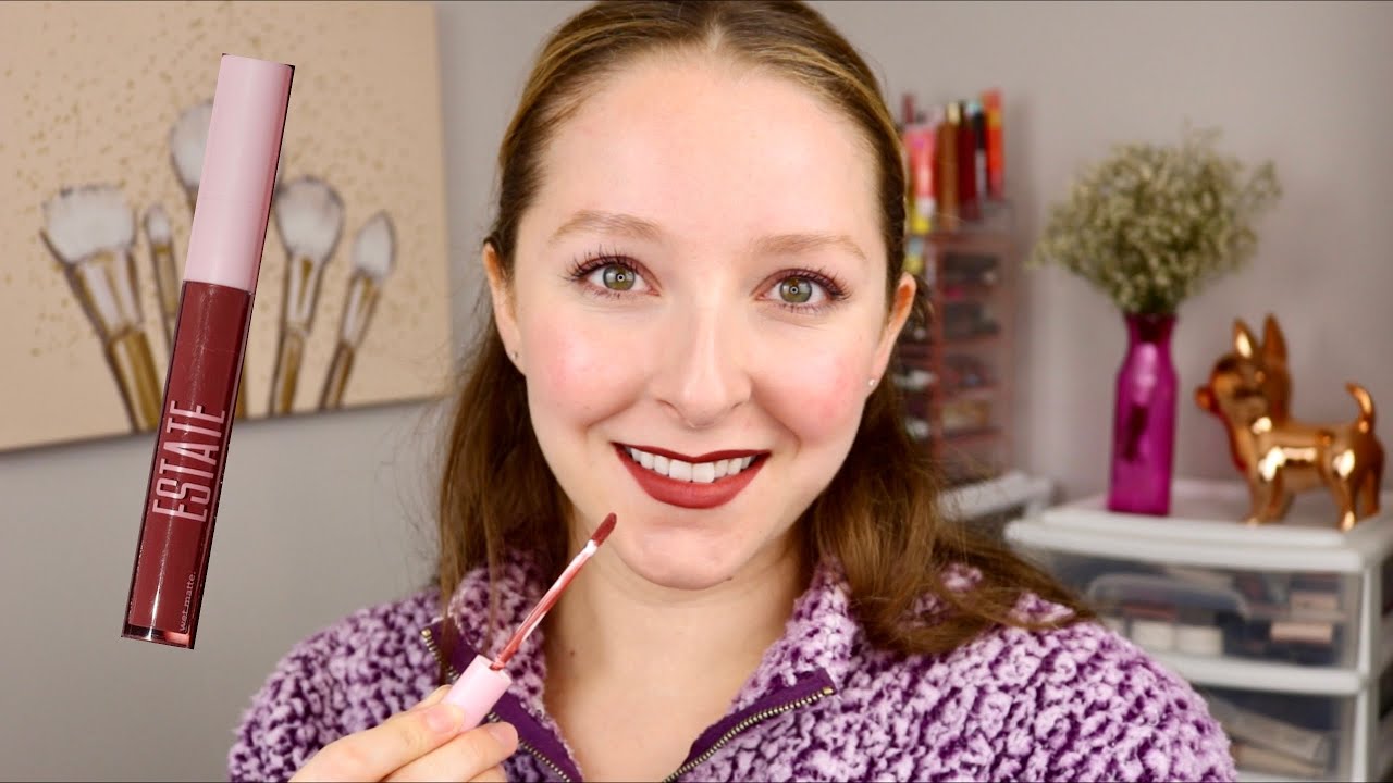DAY 6 OF GIVEAWAYS! | ESTATE WET MATTE LIQUID LIP IN TRUFFLE REVIEW