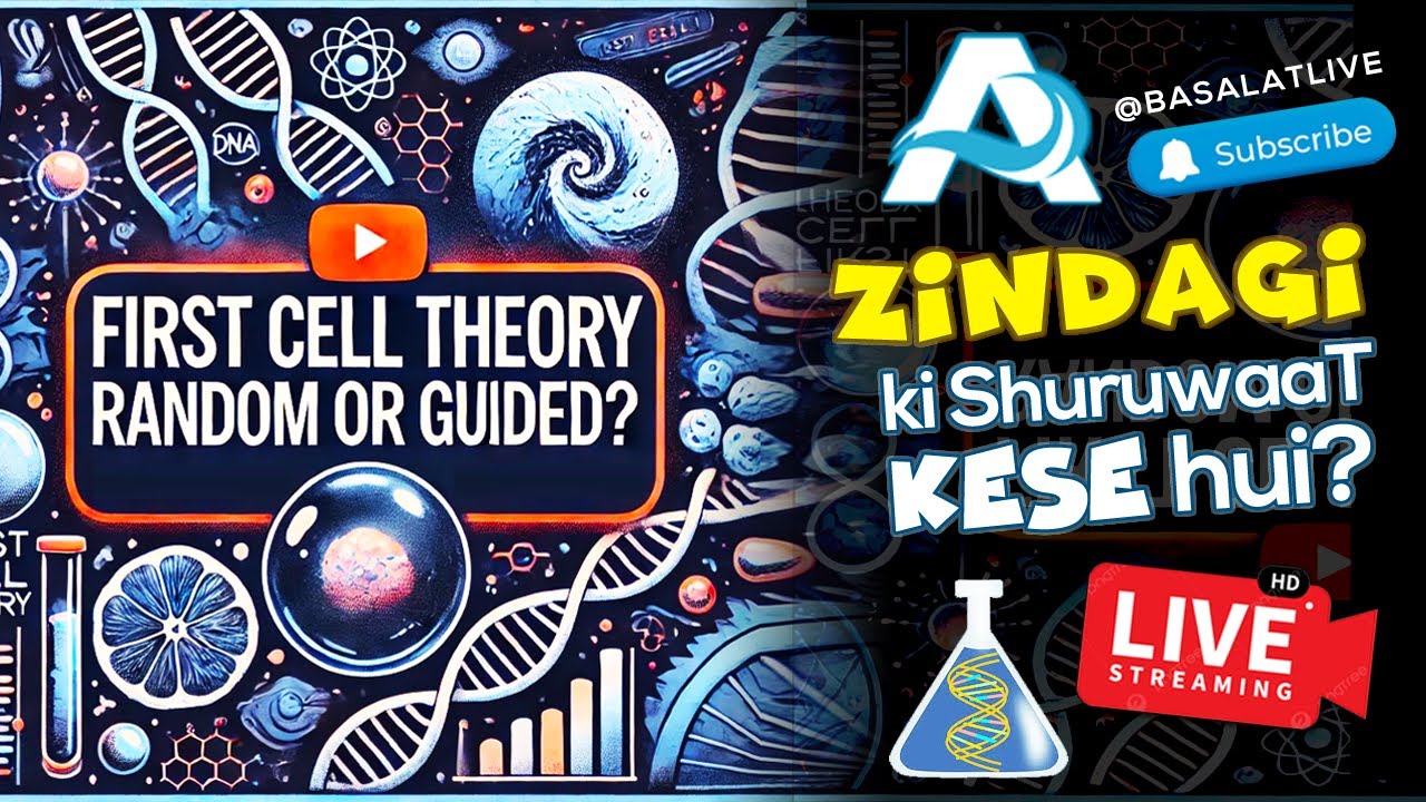 Zindagi Ki Shuruwaat - The Origin of Life | The First Cell Theory - Random or Guided?