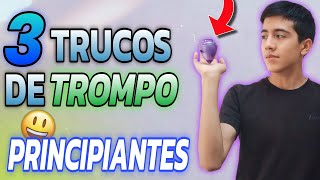 3 TRUCOS De Trompo Muy SENCILLOS Para PRINCIPIANTES👌|Fernandokendo