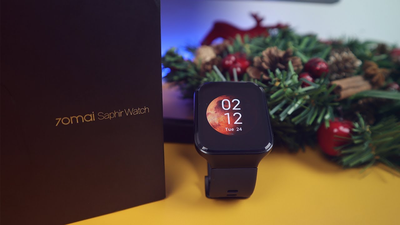 70mai Saphir Watch Review - Better than the Apple Watch? - YouTube