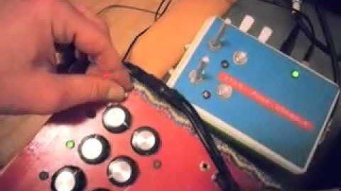 Atari Punk Console and an 8 Step Sequencer