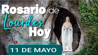 💐⚘️ ROSARIO DE LOURDES HOY SÁBADO 11 DE MAYO 2024. MISTERIOS GOZOSOS 💐⚘️