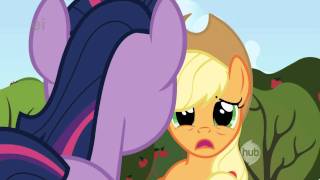 Twilight Teleports While Showing Concern for Applejack's Well-Being