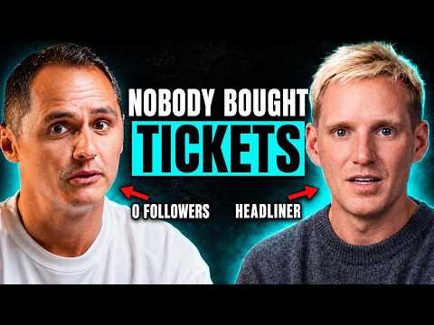 He built a 1,000-person festival in 7 months with no audience