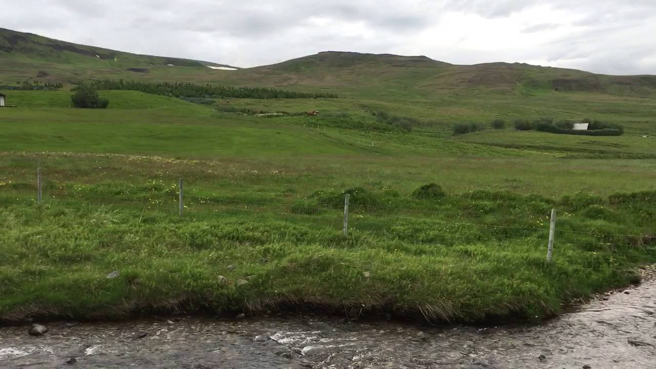 Hvammstangi campsite — Hvammstangi, Iceland — video poster