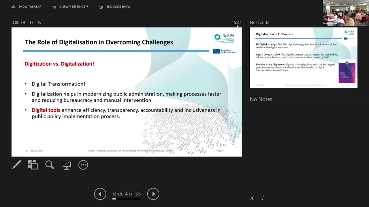 Usage of digital tools in policymaking