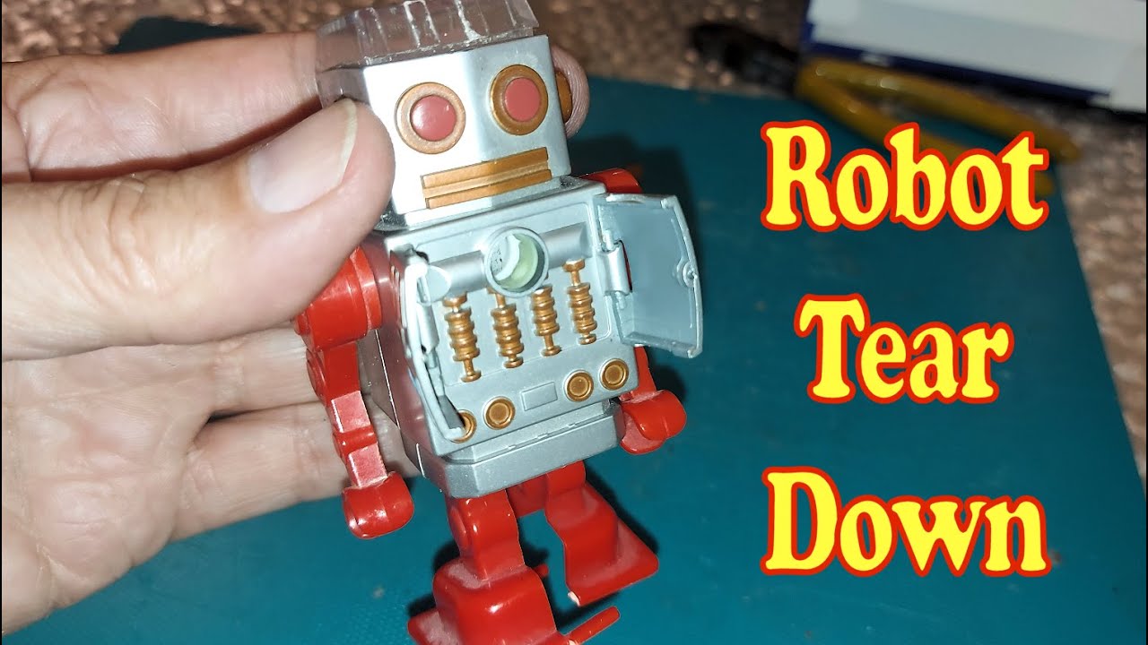 Novelty Pencil Sharpener Robot Tear Down