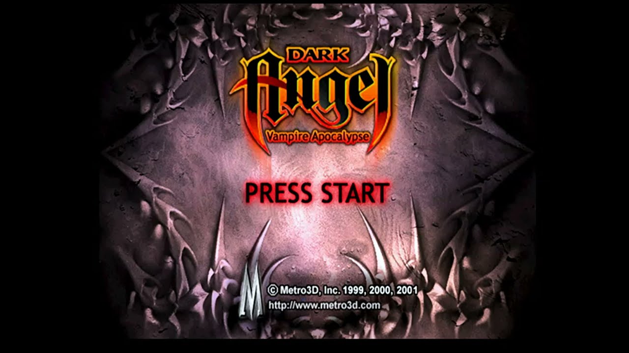 Dark Angel: Vampire Apocalypse (2001) PlayStation 2 RGB SCART 1440p 4:3 PS2 Original Hardware