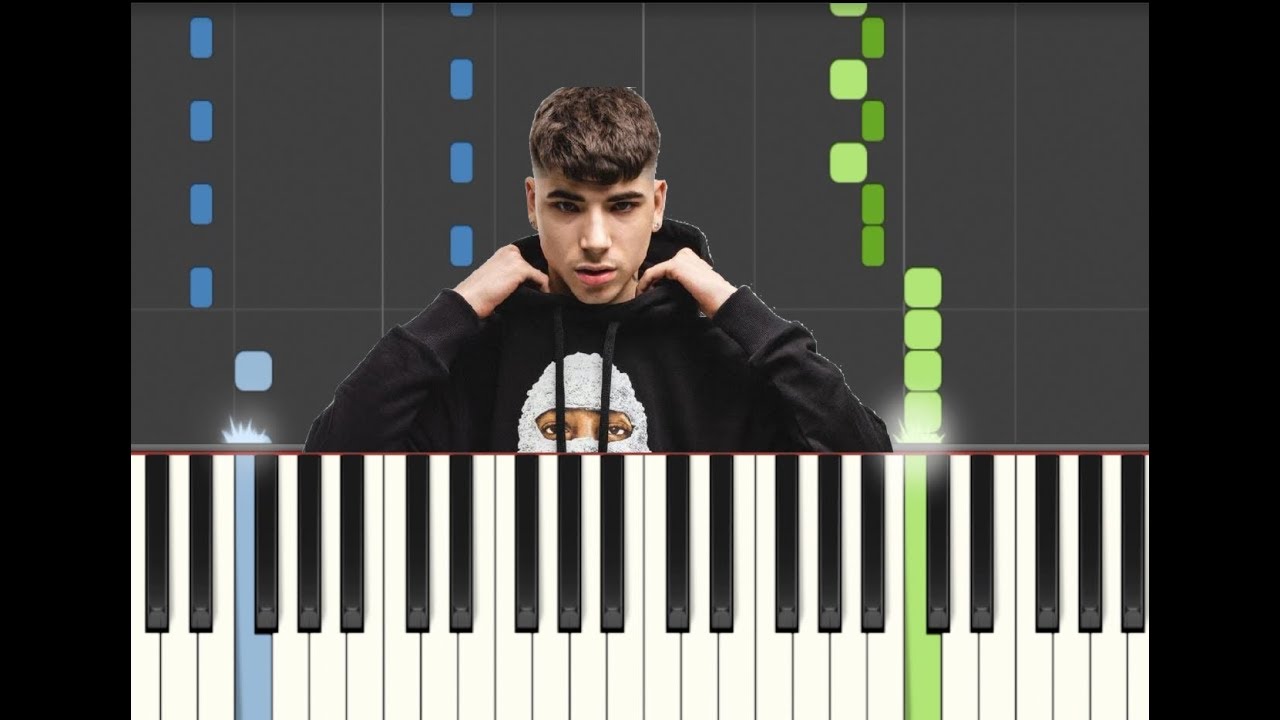 Auto Blu Shiva Ft Eiffel 65 Medium Piano Tutorial Il Piano Sul Tubo Youtube