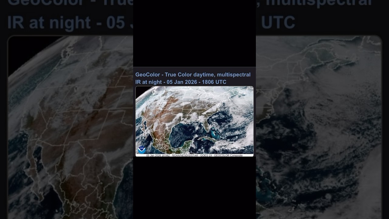 🌎Satellite Imagery (North America) - January 5th, 2025 