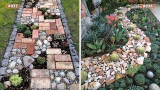 Front Yard Landscaping Ideas With Big Rocks