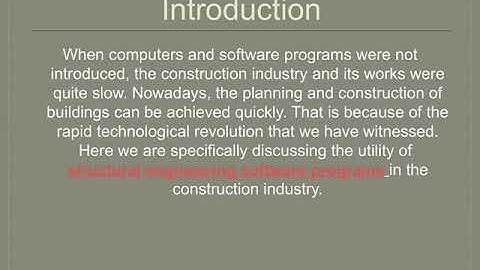 Ideal Software Programs for Linear and Non Linear Structural Analysis