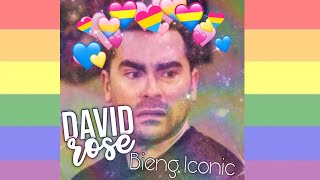 David Rose Being Iconic For 2 min Not Straight