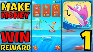 Fishing Fantasy - Catch Big Fish, Win Reward Gameplay - Make Money playing Games Apps screenshot 1