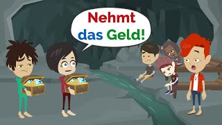 Deutsch lernen | Lisa hilft armen Kindern! | Wortschatz und wichtige Verben