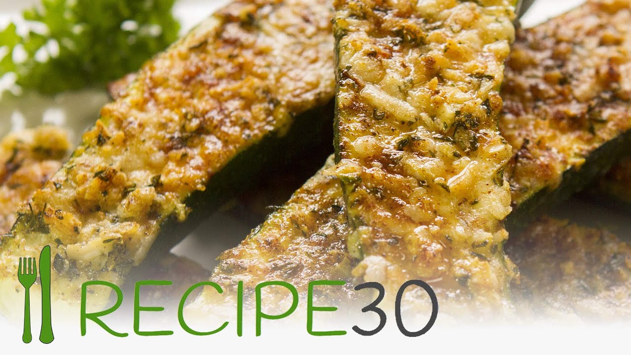Parmesan Herb Zucchini - Easy Meals with Video Recipes by Chef