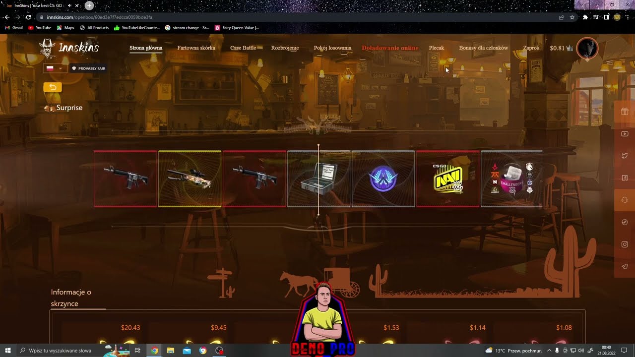 INNSKINS PROMO CODE 2024 (FREE 1$)