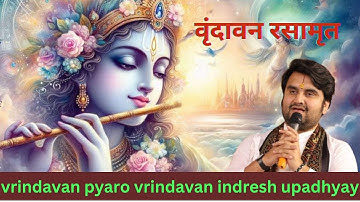 Vrindavan Pyaro Vrindavan | Vrindavan Rasamrit - Pujya Shri Indresh Upadhyay Ji  l #indreshji
