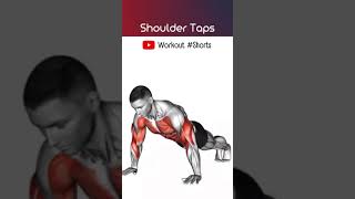 Daily Workout Routines | Shoulders Workout | Shoulder Taps #shorts