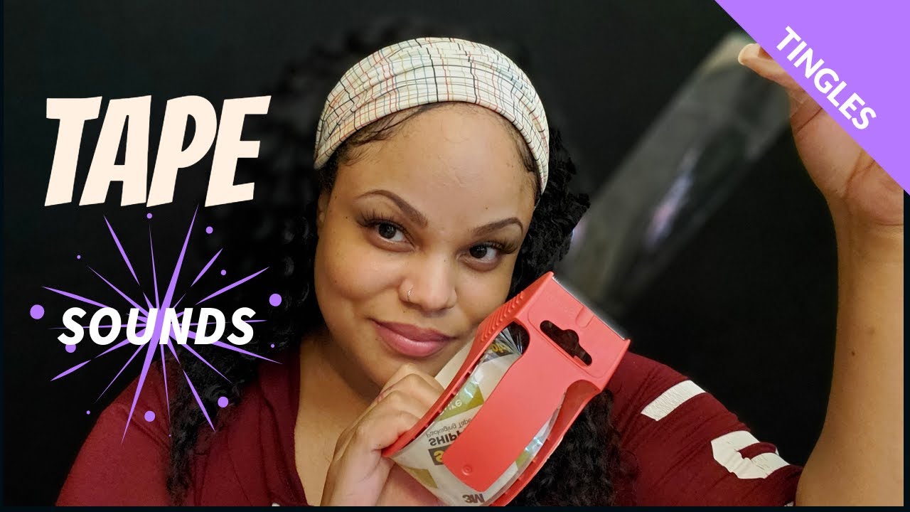 ASMR EXTREME Sticky Tape Sounds for Stimulation and Tingles YouTube