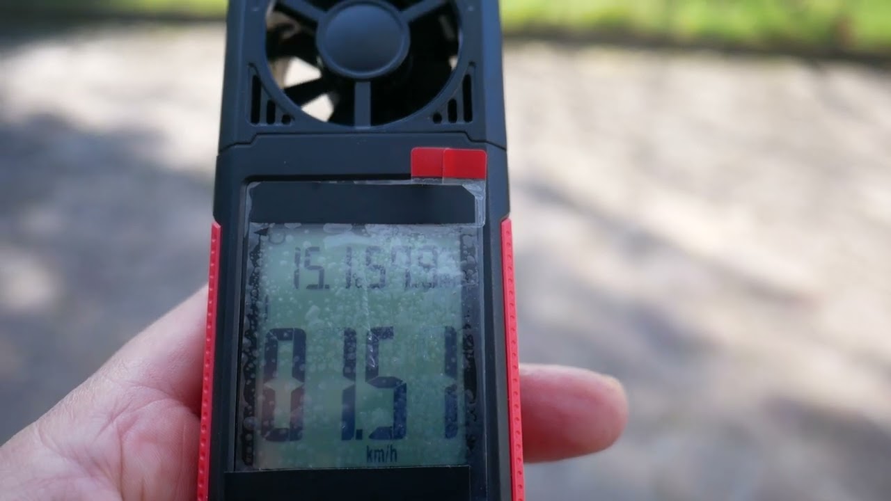 ANEMOMETRO TESTER VELOCITÀ DEL VENTO MISURATORE PORTATA ARIA 30 eu