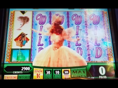 Wizard of Oz Slot Machine-MAX BET BONUSES