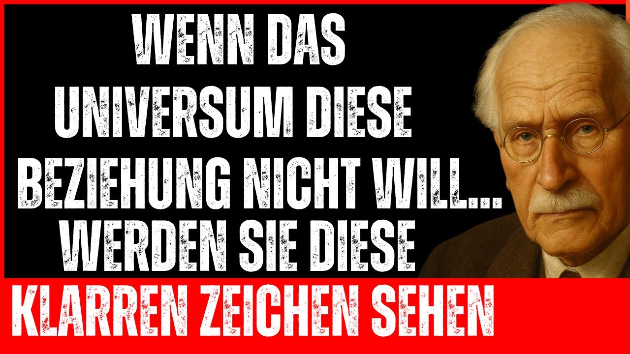 Das Universum sagt dir, dass diese Person nicht für dich bestimmt ist | Carl Jung