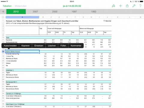 Numbers Diagramme