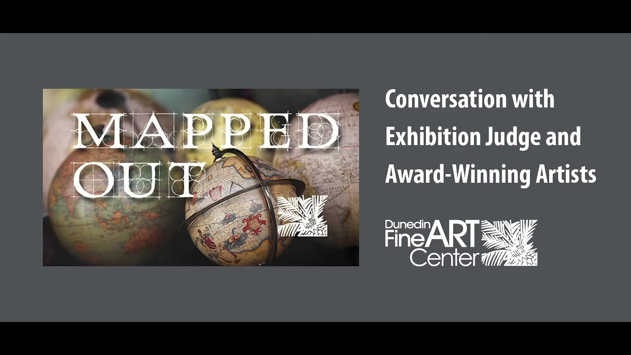 Mapped Out Exhibit at the Dunedin Fine Art Center