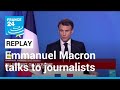 REPLAY: French President Macron talks to journalists as EU summit wraps up • FRANCE 24 English