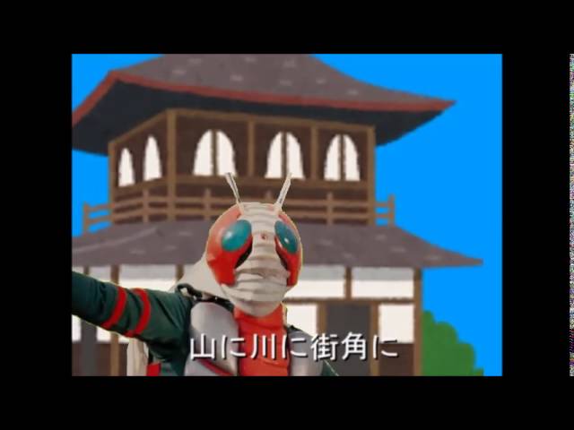 男女でコラボ 少年仮面ライダー隊の歌 仮面ライダーv3 Ed曲 歌ってみた Youtube