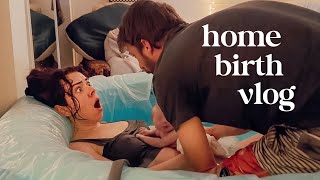 My Positive Water Birth Story! Giving Birth At Home 🌈