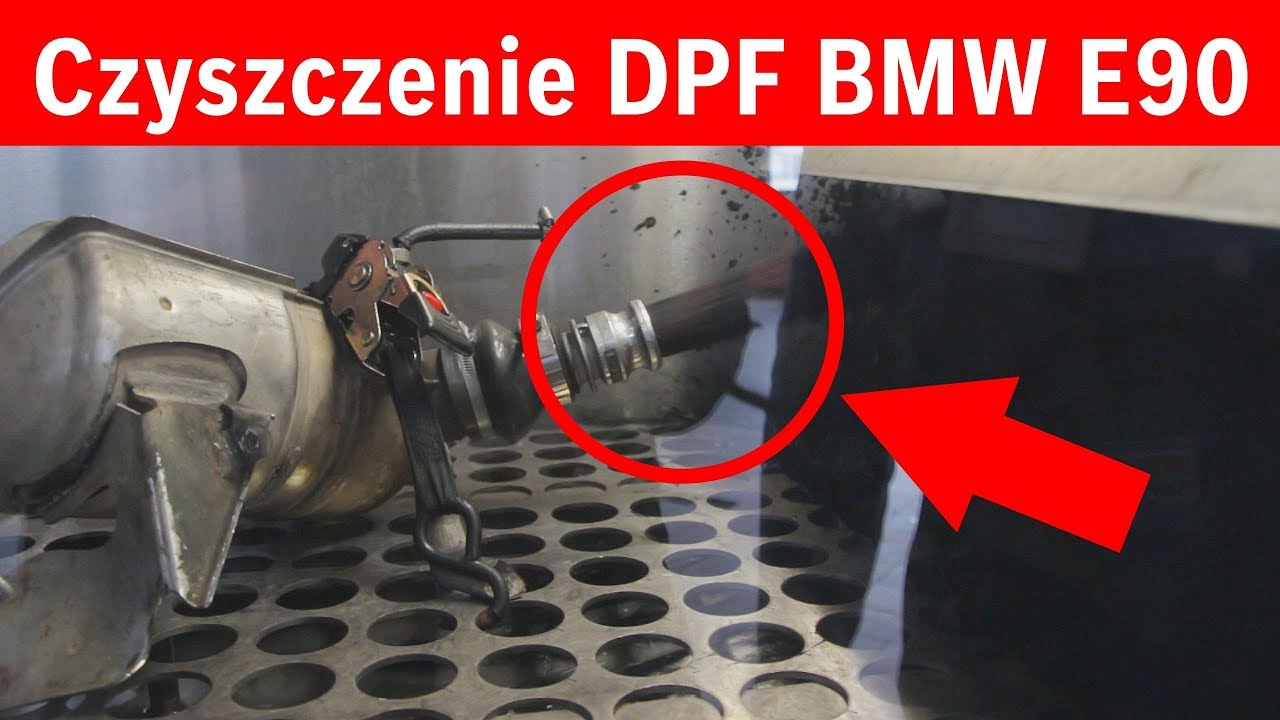 Czyszczenie DPF BMW E90 320d 176 KM 2007 YouTube