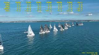 Melges 24 Croatian Nationals Race 1 Start With Data