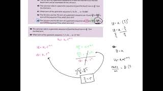D. Geometric Sequences HW #43